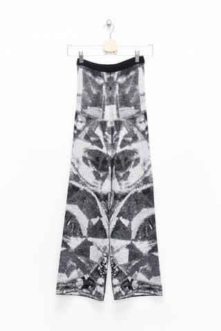 Slade Collection- Diamond Graphic Jacquard Legging - Johan Ku Shop