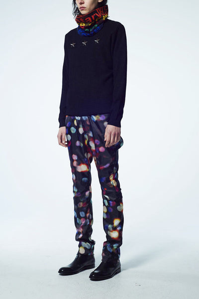 Slade Collection- Star Rivet Details Round Collar Top - Johan Ku Shop