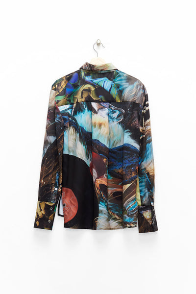 Slade Collection- Velvet Goldmine Inspired Printed Shirt - Johan Ku Shop