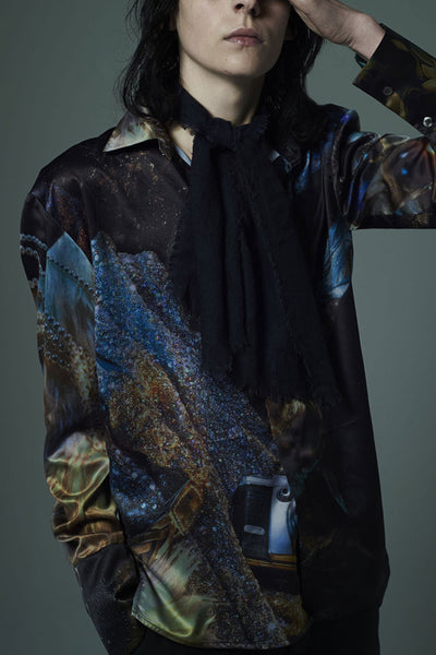 Slade Collection- Velvet Goldmine Inspired Printed Shirt - Johan Ku Shop