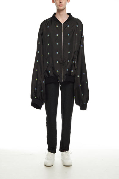 Andy Collection- Double Face Over-sized Graphic Coat - Johan Ku Shop