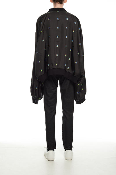 Andy Collection- Double Face Over-sized Graphic Coat - Johan Ku Shop