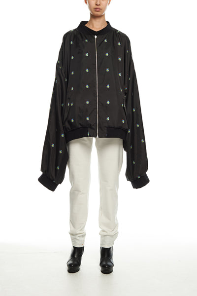 Andy Collection- Double Face Over-sized Graphic Coat - Johan Ku Shop