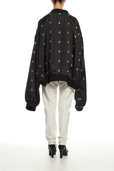 Andy Collection- Double Face Over-sized Graphic Coat - Johan Ku Shop