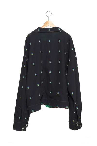 Andy Collection- Over-sized Graphic Dots Coat - Johan Ku Shop