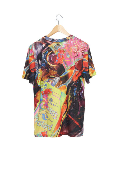 Andy Collection- British Supermarket Inspired Full Colour T-Shirt - Mustard - Johan Ku Shop