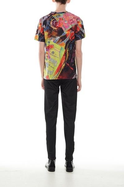 Andy Collection- British Supermarket Inspired Full Colour T-Shirt - Mustard - Johan Ku Shop