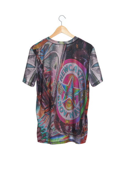 Andy Collection- British Supermarket Inspired Full Print T-Shirt - Glasses(Dark) - Johan Ku Shop