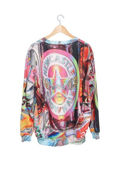 Andy Collection- British Supermarket Inspired Full Colour Sweatshirt - Mustard - Johan Ku Shop