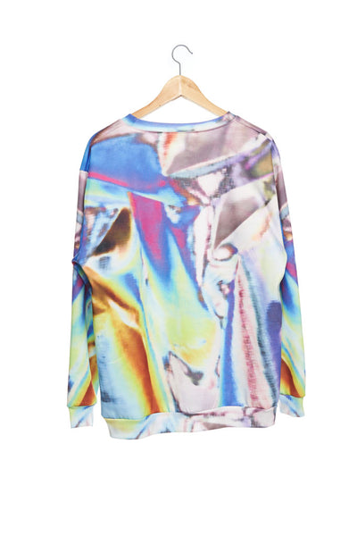 Andy Collection- British Supermarket Inspired Full Colour Sweatshirt - Tin Foil - Johan Ku Shop