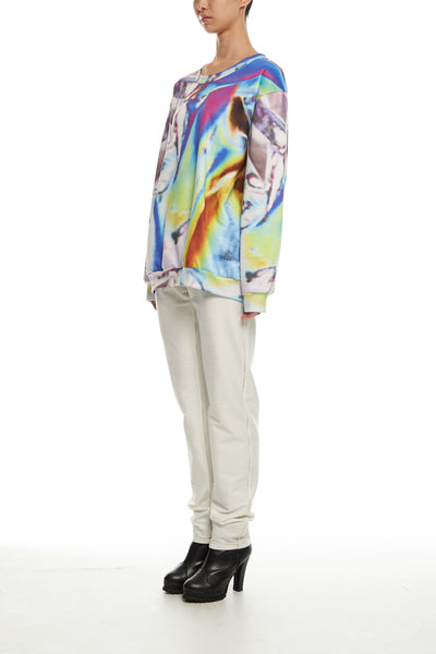 Andy Collection- British Supermarket Inspired Full Colour Sweatshirt - Tin Foil - Johan Ku Shop