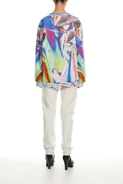 Andy Collection- British Supermarket Inspired Full Colour Sweatshirt - Tin Foil - Johan Ku Shop
