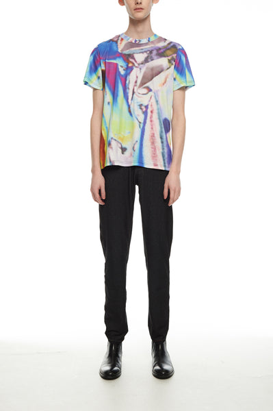 Andy Collection- Full Colour Tin Foil Graphic T-Shirt - Johan Ku Shop