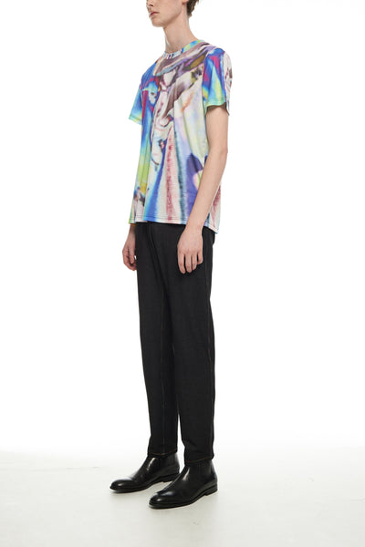 Andy Collection- Full Colour Tin Foil Graphic T-Shirt - Johan Ku Shop