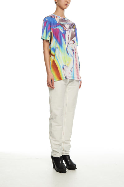 Andy Collection- Full Colour Tin Foil Graphic T-Shirt - Johan Ku Shop
