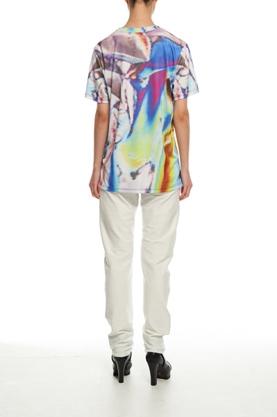 Andy Collection- Full Colour Tin Foil Graphic T-Shirt - Johan Ku Shop