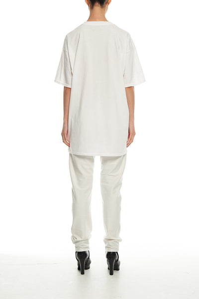 Andy Collection- Pop Art Muilti Squared Marmite Graphic T-Shirt - White - Johan Ku Shop