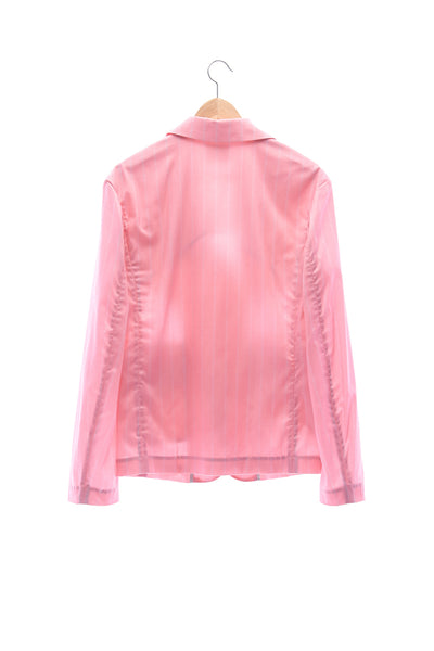Elioliver Collection- "Elioliver" Wording Graphic Jacket -Pink - Johan Ku Shop