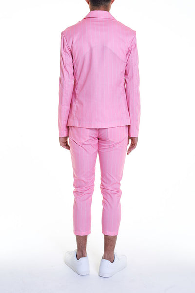 Elioliver Collection- "Elioliver" Wording Graphic Jacket -Pink - Johan Ku Shop