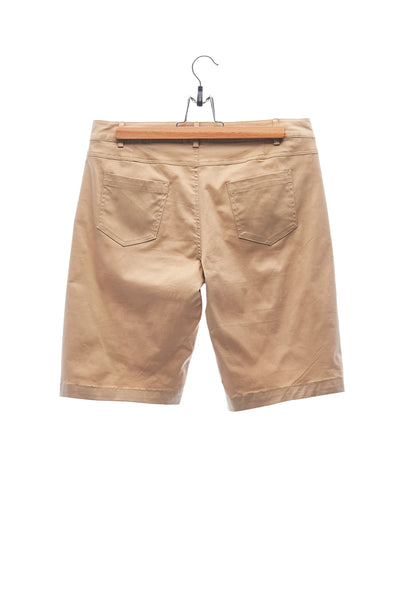 Elioliver Collection- Pastel Rainbow Detailed Short Pants - Khaki