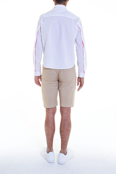 Elioliver Collection- Pastel Rainbow Details Short Shirt - Johan Ku Shop