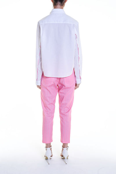 Elioliver Collection- Pastel Rainbow Details Short Shirt - Johan Ku Shop