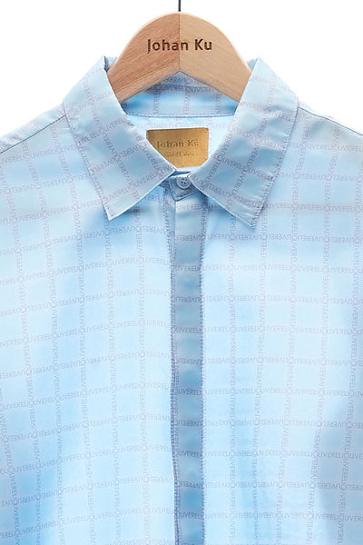Elioliver Collection- Elioliver Graphic Plaid Shirt - Johan Ku Shop