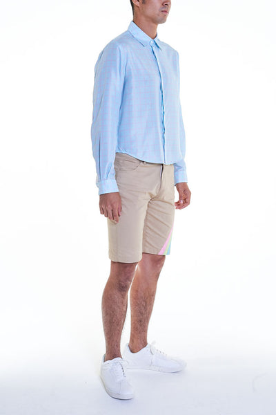 Elioliver Collection- Elioliver Graphic Plaid Shirt - Johan Ku Shop