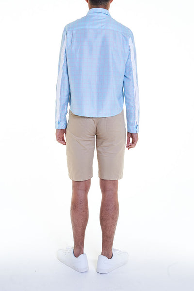 Elioliver Collection- Elioliver Graphic Plaid Shirt - Johan Ku Shop