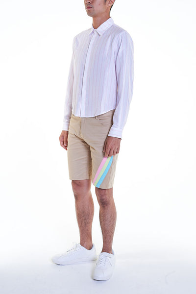 Elioliver Collection- Elioliver Graphic Strip Shirt - Johan Ku Shop