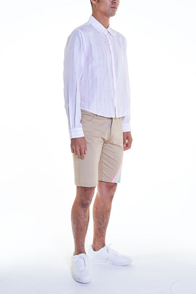 Elioliver Collection- Elioliver Graphic Strip Shirt - Johan Ku Shop