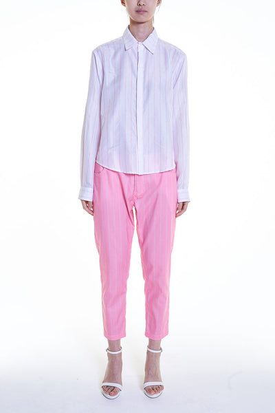 Elioliver Collection- Elioliver Graphic Strip Shirt - Johan Ku Shop