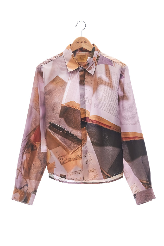 Elioliver Collection- "Call Me by Your Name" Image Print Shirt - Johan Ku Shop