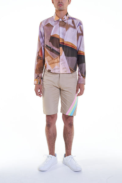 Elioliver Collection- "Call Me by Your Name" Image Print Shirt - Johan Ku Shop