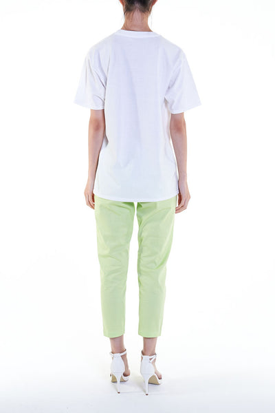 Elioliver Collection- "Sculpture in Slide" Graphic T-Shirt - White - Johan Ku Shop