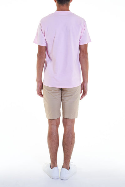 Elioliver Collection- "Sculpture in Slide" Graphic T-Shirt - Pink - Johan Ku Shop