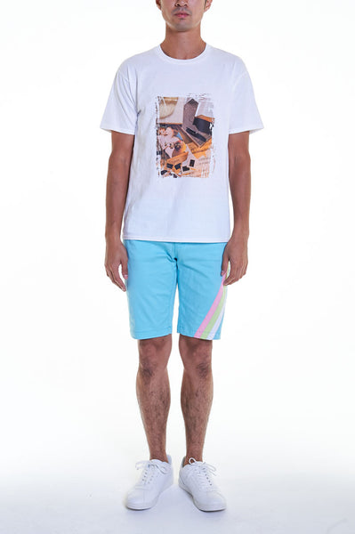 Elioliver Collection- Call Me by Your Name Image Graphic T-Shirt - White - Johan Ku Shop