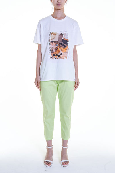 Elioliver Collection- Call Me by Your Name Image Graphic T-Shirt - White - Johan Ku Shop