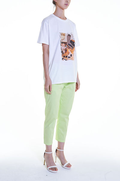 Elioliver Collection- Call Me by Your Name Image Graphic T-Shirt - White - Johan Ku Shop
