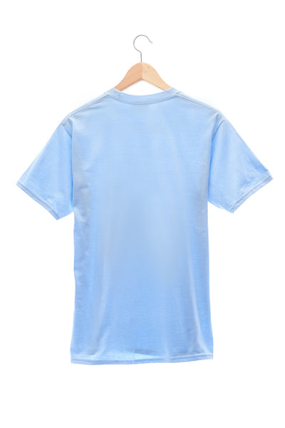 Elioliver Collection- Call Me by Your Name Image Graphic T-Shirt - Light Blue - Johan Ku Shop