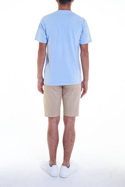Elioliver Collection- Call Me by Your Name Image Graphic T-Shirt - Light Blue - Johan Ku Shop