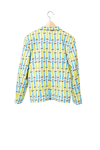 Elliot Collection- Lighter Print Jacket - Johan Ku Shop