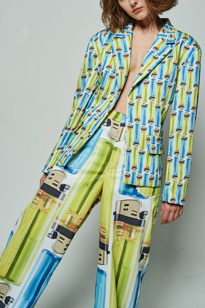 Elliot Collection- Lighter Print Jacket - Johan Ku Shop