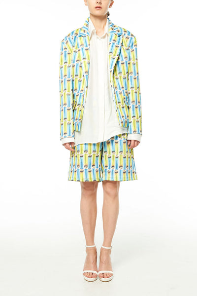 Elliot Collection- Lighter Print Jacket - Johan Ku Shop