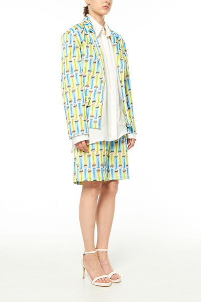 Elliot Collection- Lighter Print Jacket - Johan Ku Shop