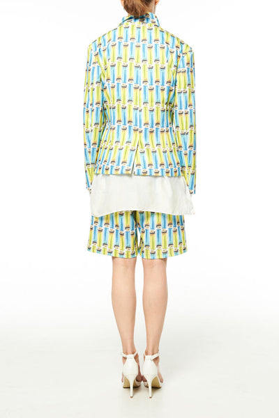 Elliot Collection- Lighter Print Jacket - Johan Ku Shop