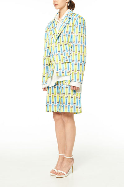 Elliot Collection- Lighter Print Jacket - Johan Ku Shop