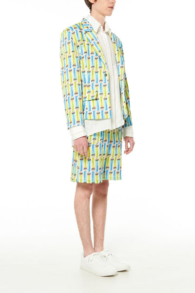 Elliot Collection- Lighter Print Jacket - Johan Ku Shop