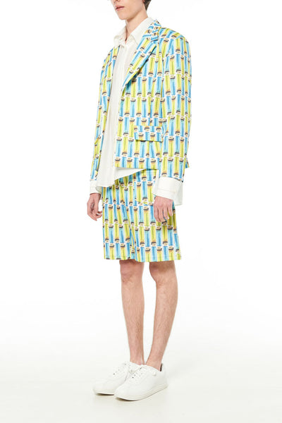 Elliot Collection- Lighter Print Jacket - Johan Ku Shop
