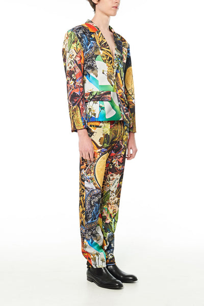 Elliot Collection- Woodstock Print Jacket - Johan Ku Shop